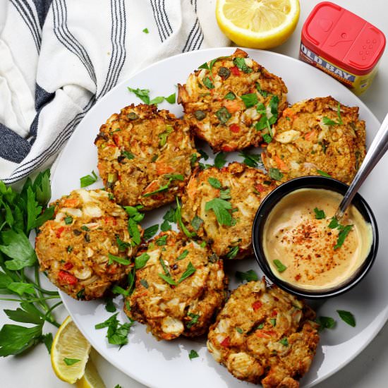 Air Fry Crab Cakes