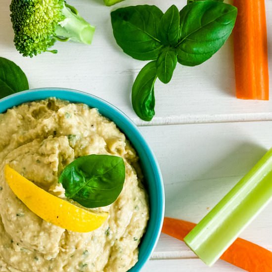 Basil Hummus