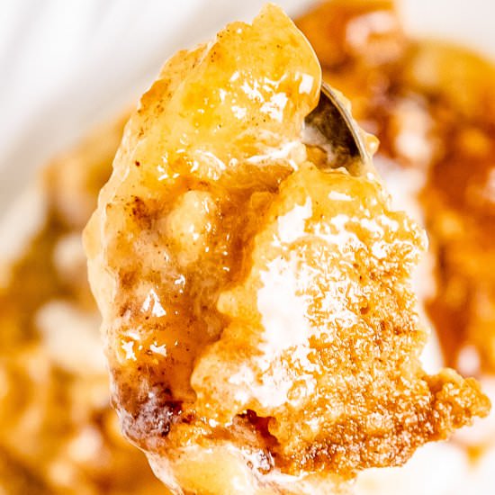 Caramel Apple Dump Cake