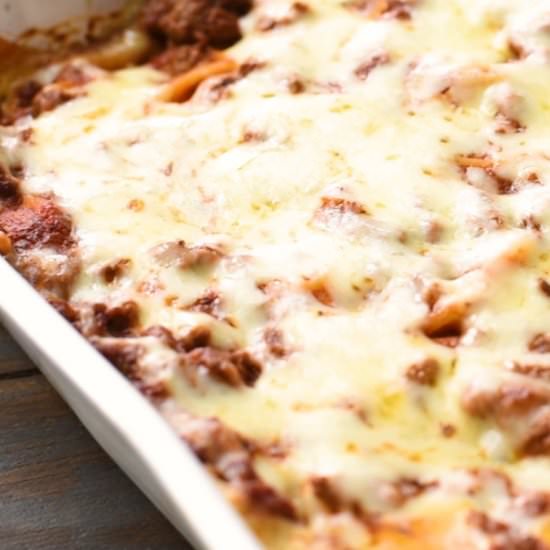 Baked Spaghetti Casserole