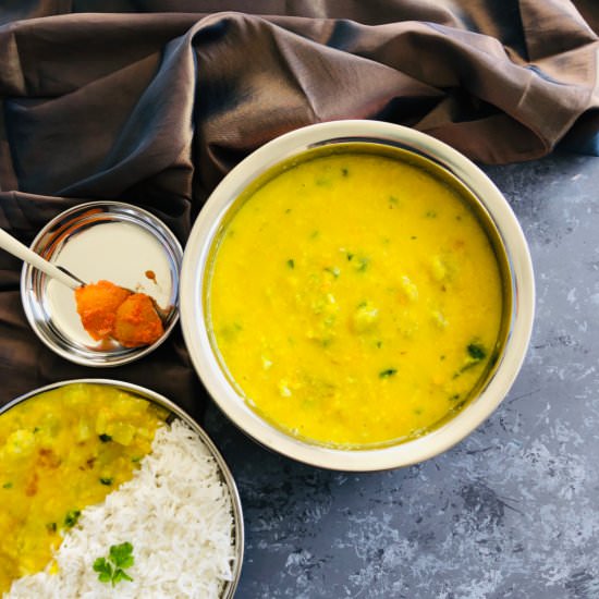 Bottle gourd dal