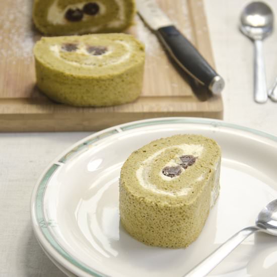 Matcha Swiss Roll