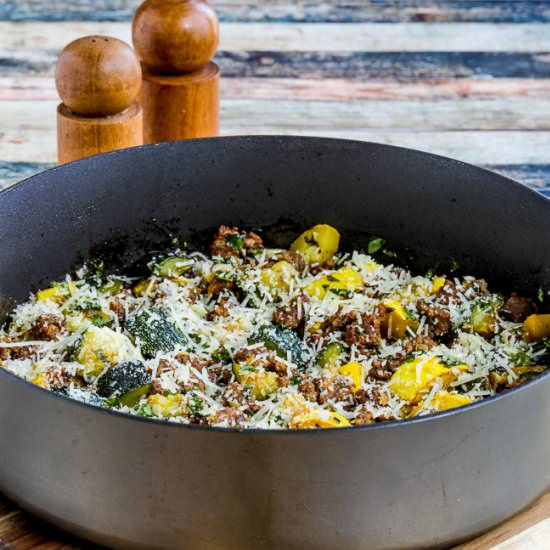 Sausage and Zucchini Skillet Meal