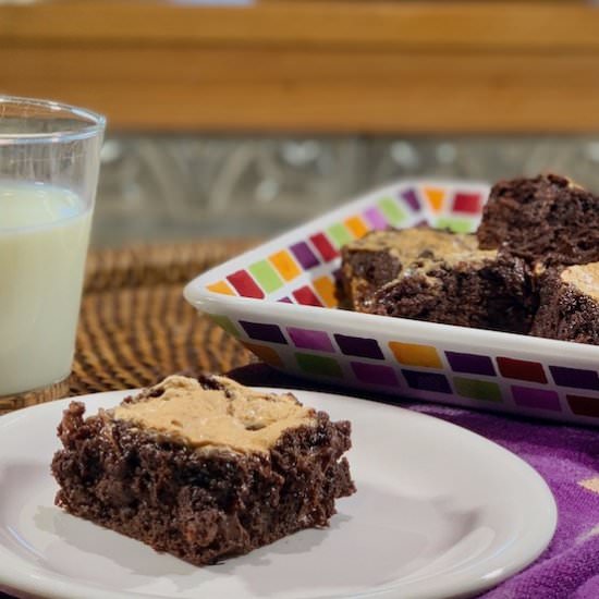 Whiskey Marshmallow Topped Brownies