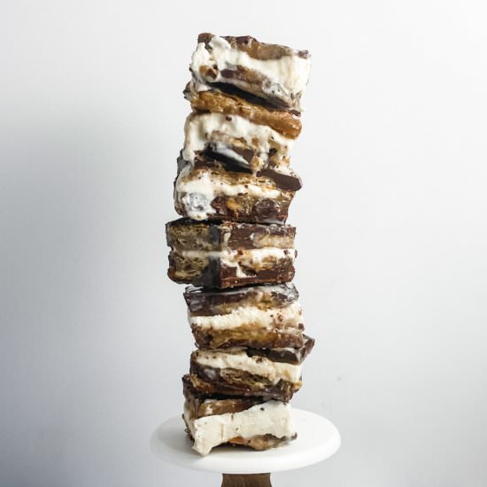ritz crack ice cream sandwiches