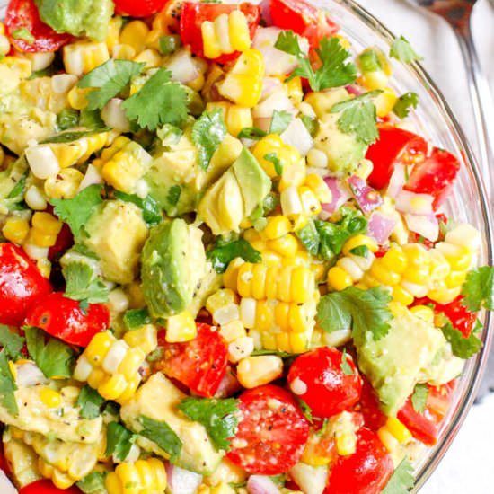 Avocado Corn Salad