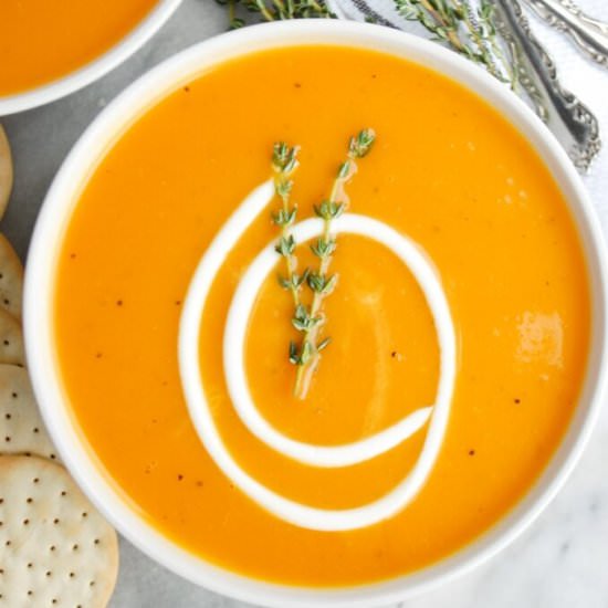 Butternut Squash Soup (V, DF)