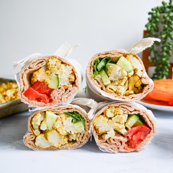 Easy Moroccan Cauliflower Roll-ups