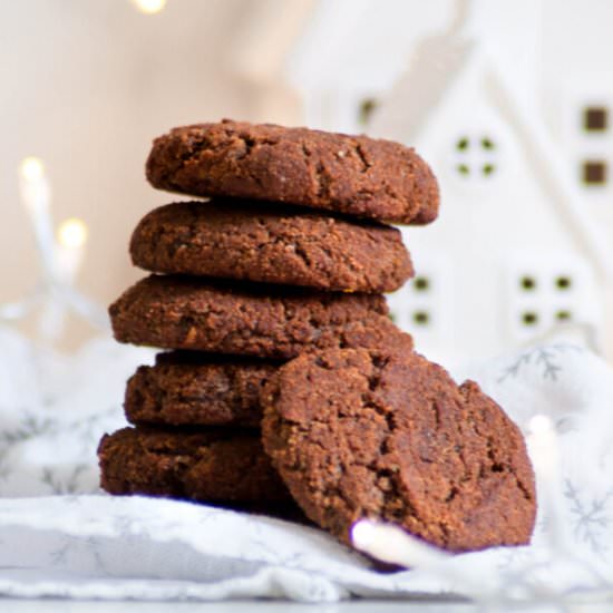 Paleo Soft Baked Gingersnaps