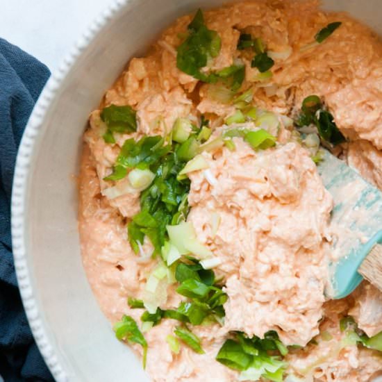 Healthier Buffalo Chicken Dip