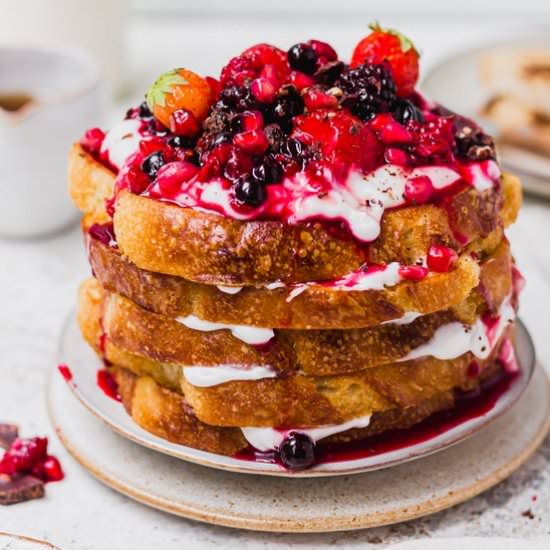 Vanilla Berry French Toast