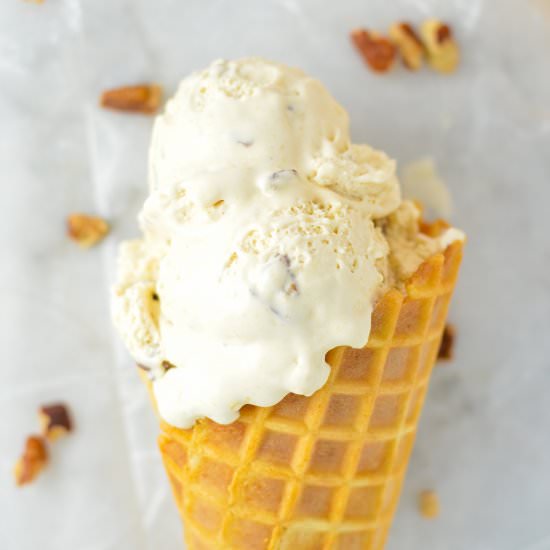Maple Pecan Ice Cream