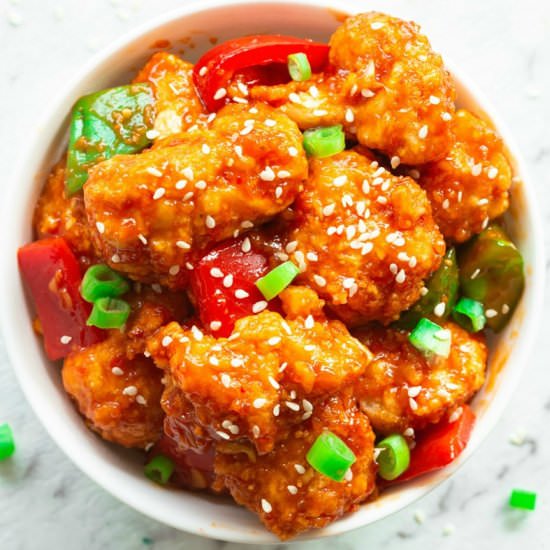 Kung Pao Cauliflower