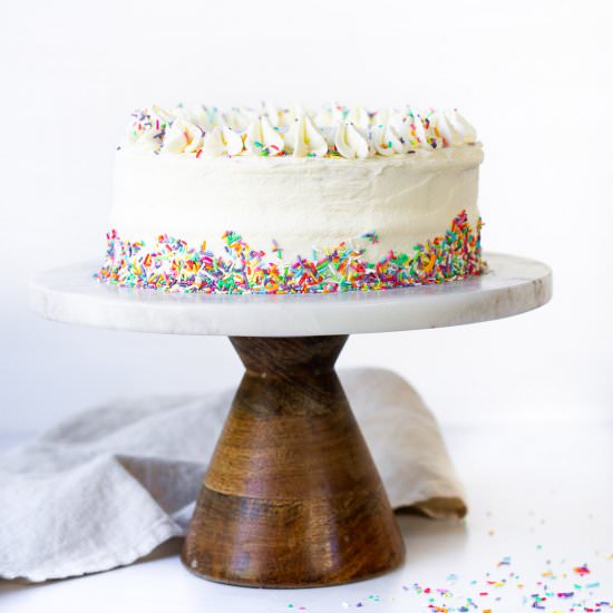 Rainbow Sprinkle Cake