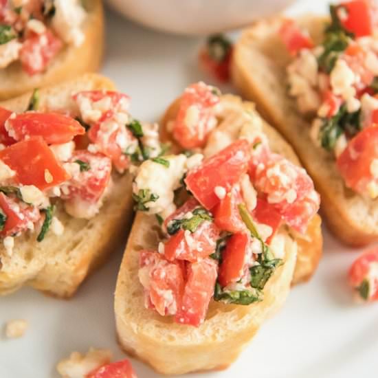 Feta Bruschetta