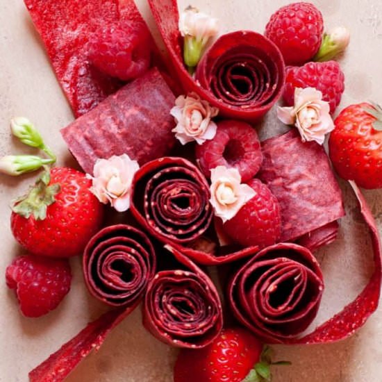 Healthy Fruit Roll Ups