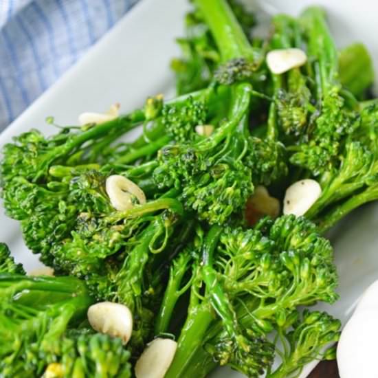 Pan Fried Broccolini