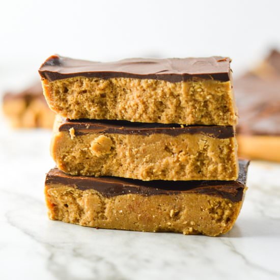 Double Chocolate Peanut Butter Bars