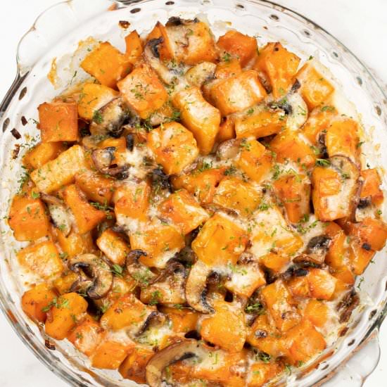 Healthy Butternut Squash Casserole