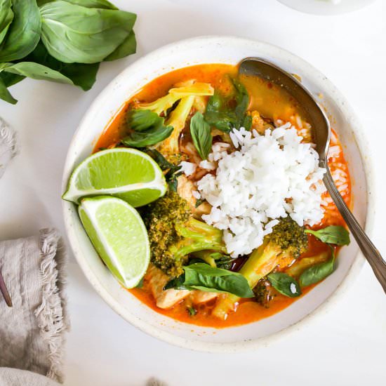 Thai Red Curry Chicken
