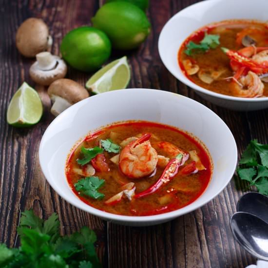 Thai Tom Yum Goong