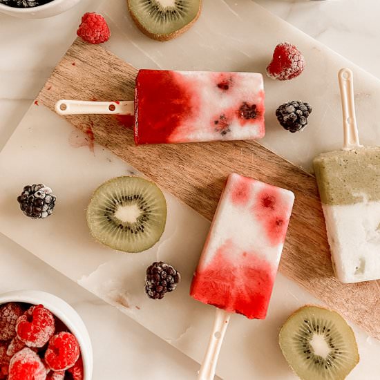 Fruity Homemade Ice Lollies