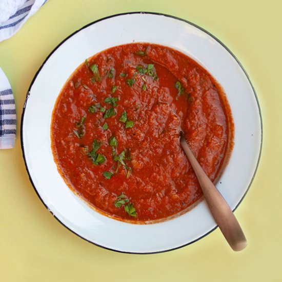 Tomato and Chickpea Soup