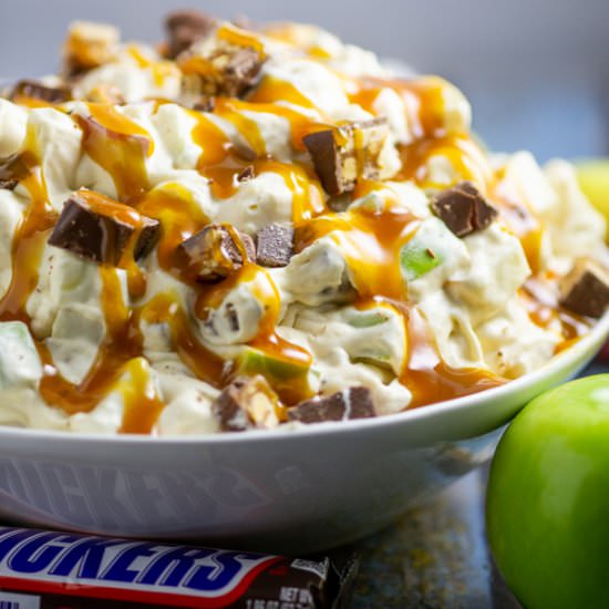 Snickers Caramel Apple Salad