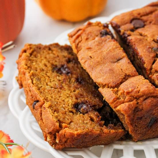 Chocolate Chip Pumpkin Bread