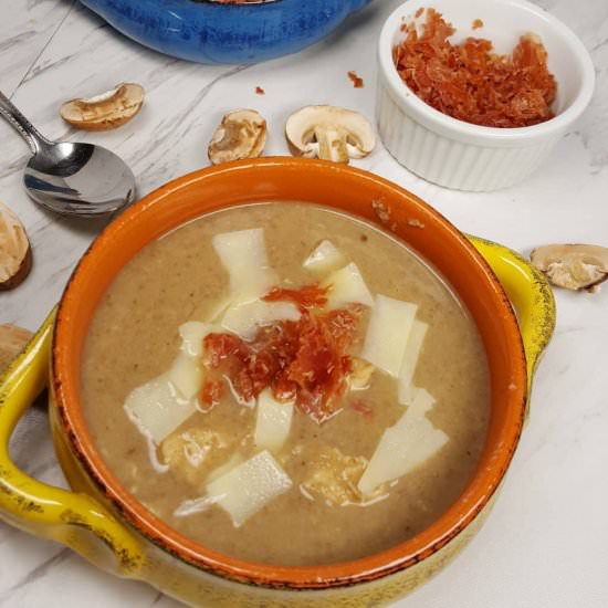 Chicken Marsala Mushroom Soup