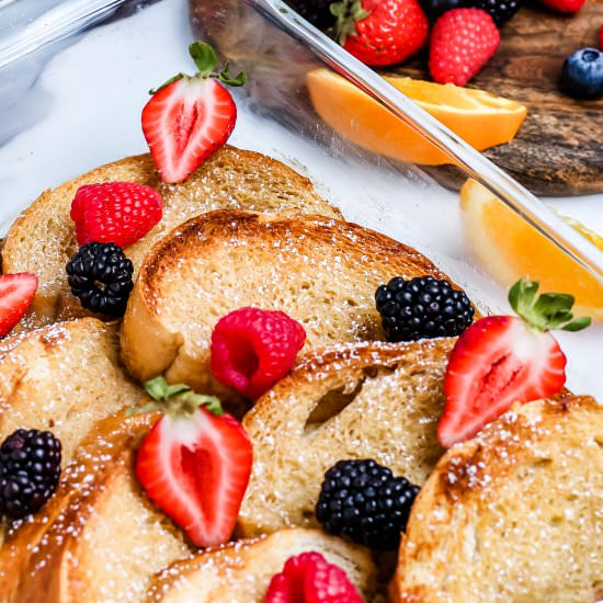 Overnight French Toast Bake