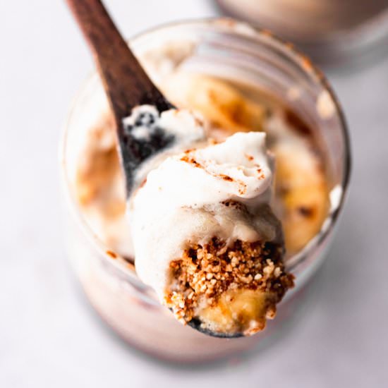 Easy Layered Banana Cream Pie Jars
