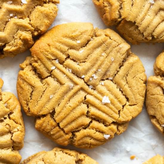Vegan Peanut Butter Cookies