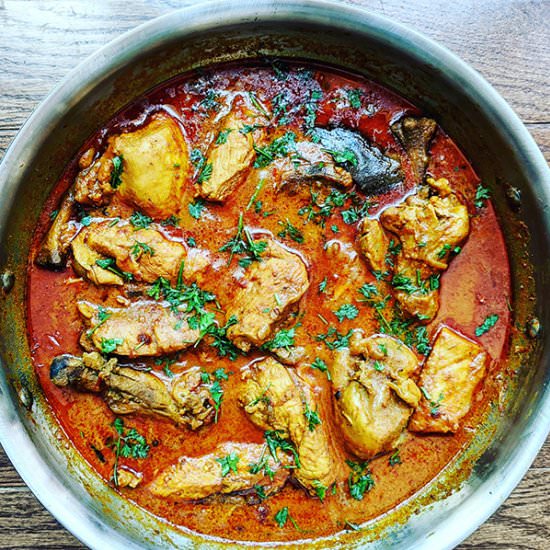 Chicken Curry with Yogurt