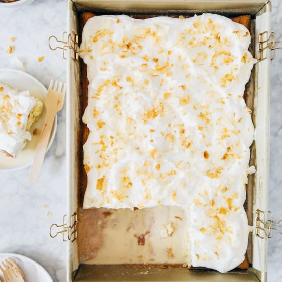 Coconut Tres Leches Cake