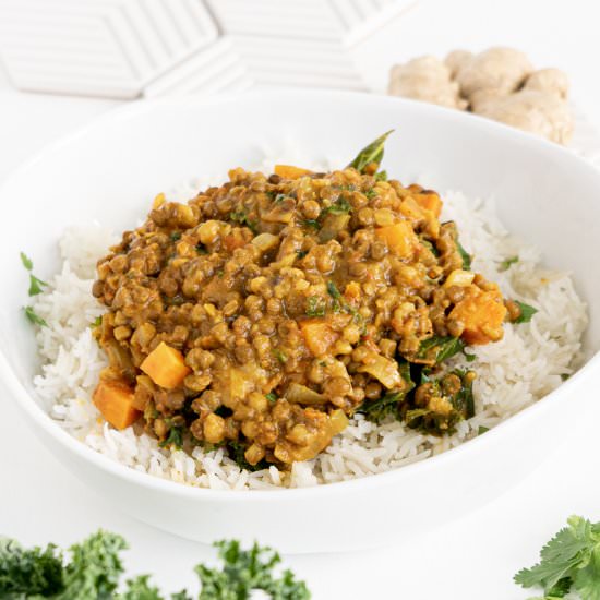 Coconut Lentil Curry
