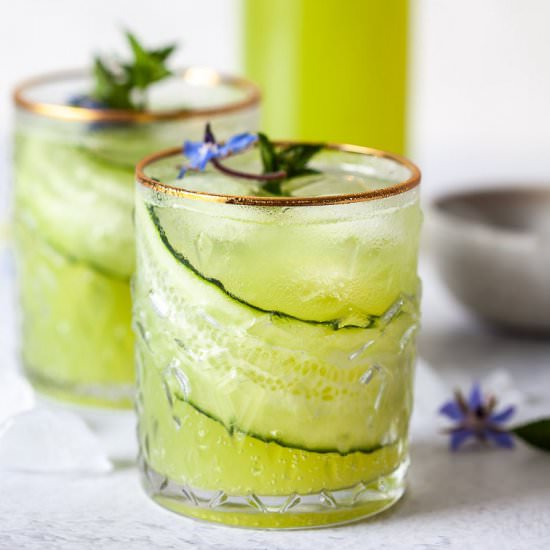 Cucumber Lime Mocktail