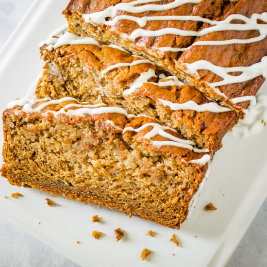 Eggless Banana Bread
