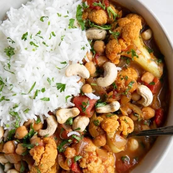 Cauliflower Tikka Masala