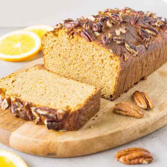 Keto pumpkin bread