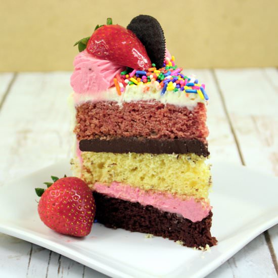 Neapolitan Cake