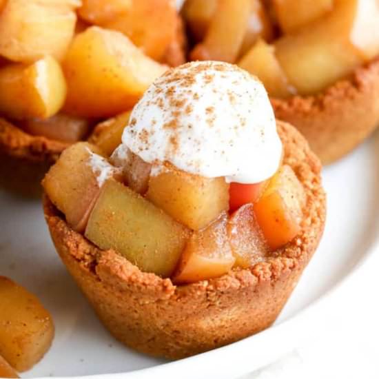 Healthy Mini Apple Pies