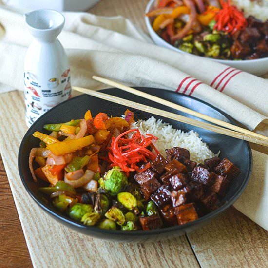 Asian Tofu Bowls