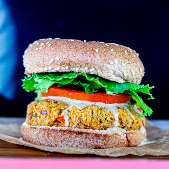 Thai Chickpea Burgers