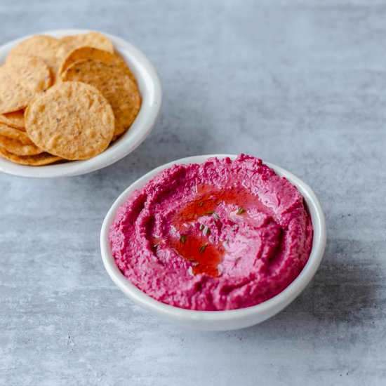 Roasted Beetroot Hummus