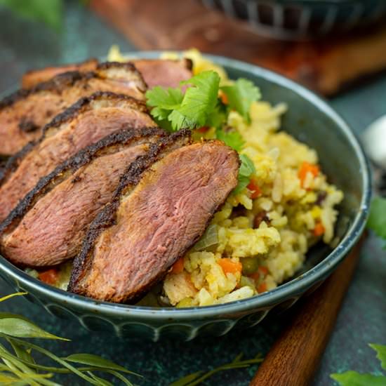 Duck & Chicken Pilaf
