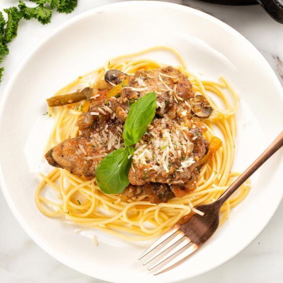 Healthy Chicken Cacciatore Recipe