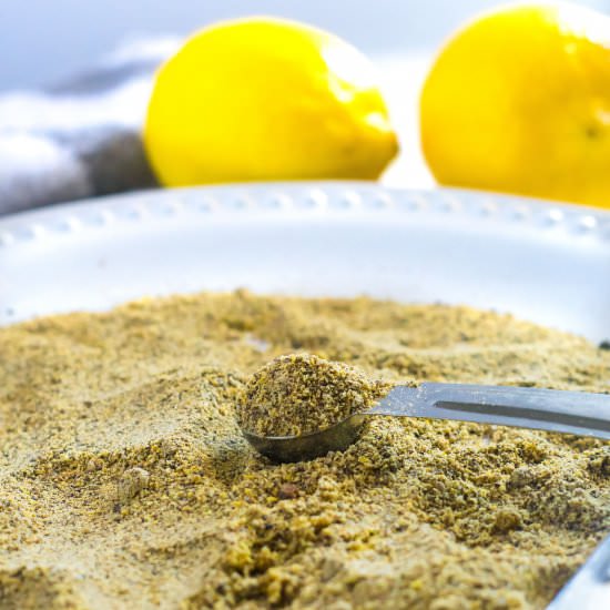DIY Lemon Pepper Seasoning