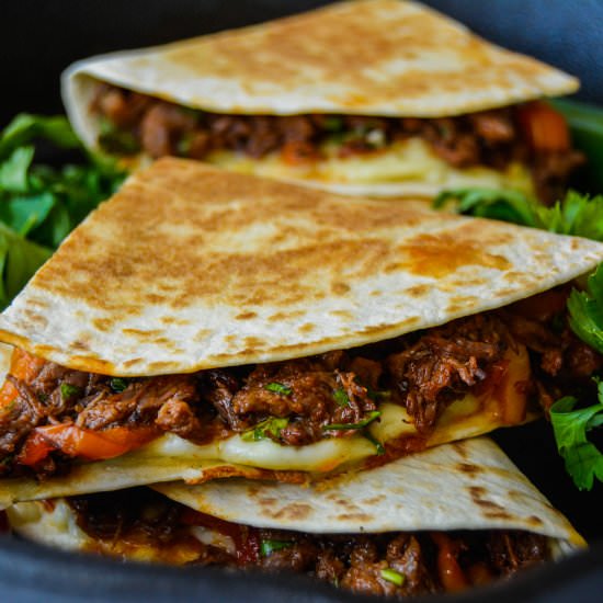 Mexican Chilli Beef Quesadilla
