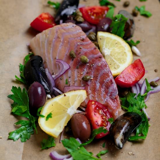 Baked Fish En Papillote